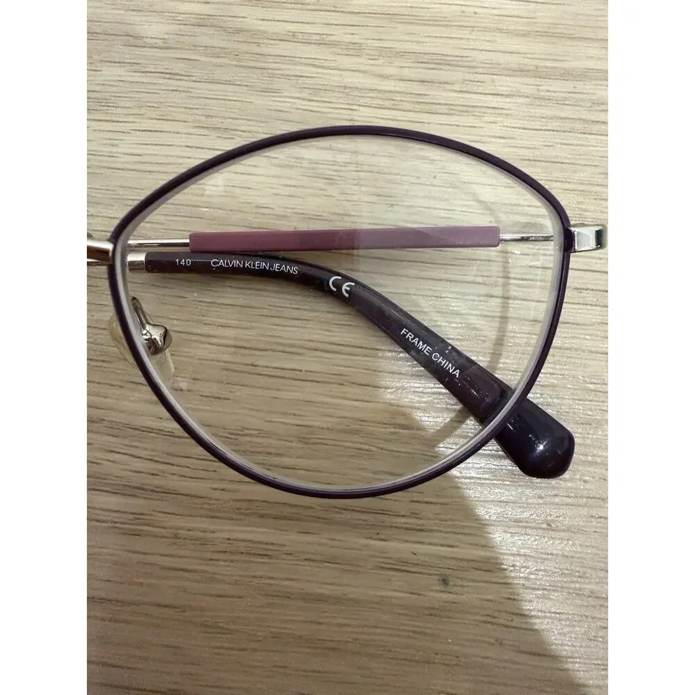 Calvin Klein Jeans CKJ19107 19107 502 Plum Purple Eyeglasses Frames 52-19-140